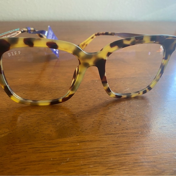 Diff Blue Light Glasses NWT TORTOISE SHELL - Picture 2 of 7